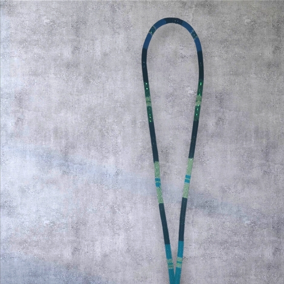 DELICA SIZE 11 SEED BEADED LANYARD - Picture 2 of 7